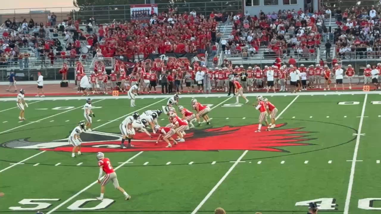 Danny Johnson forces a fumble
