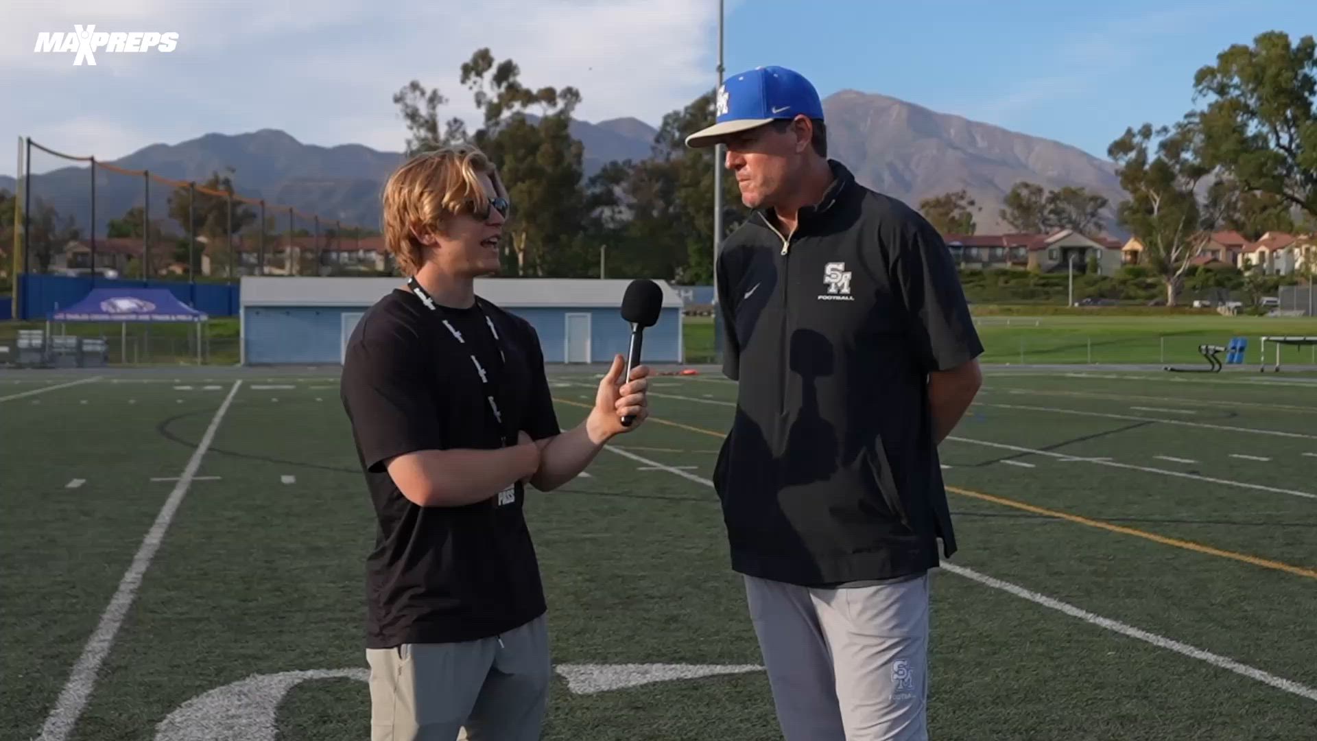 Santa Margarita Head Coach Carson Palmer on coaching at his alma mater