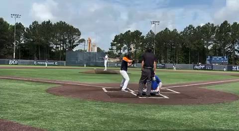 Summer ball is back! Double to the 360 fence.