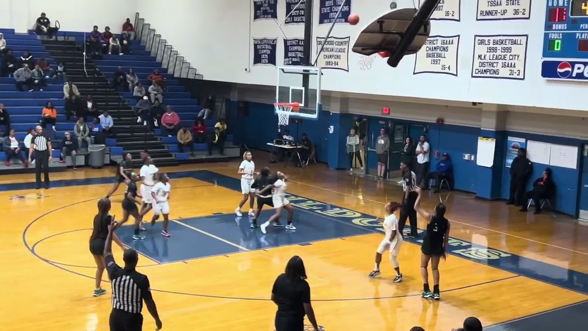 Kyndall Reynolds with the and 1