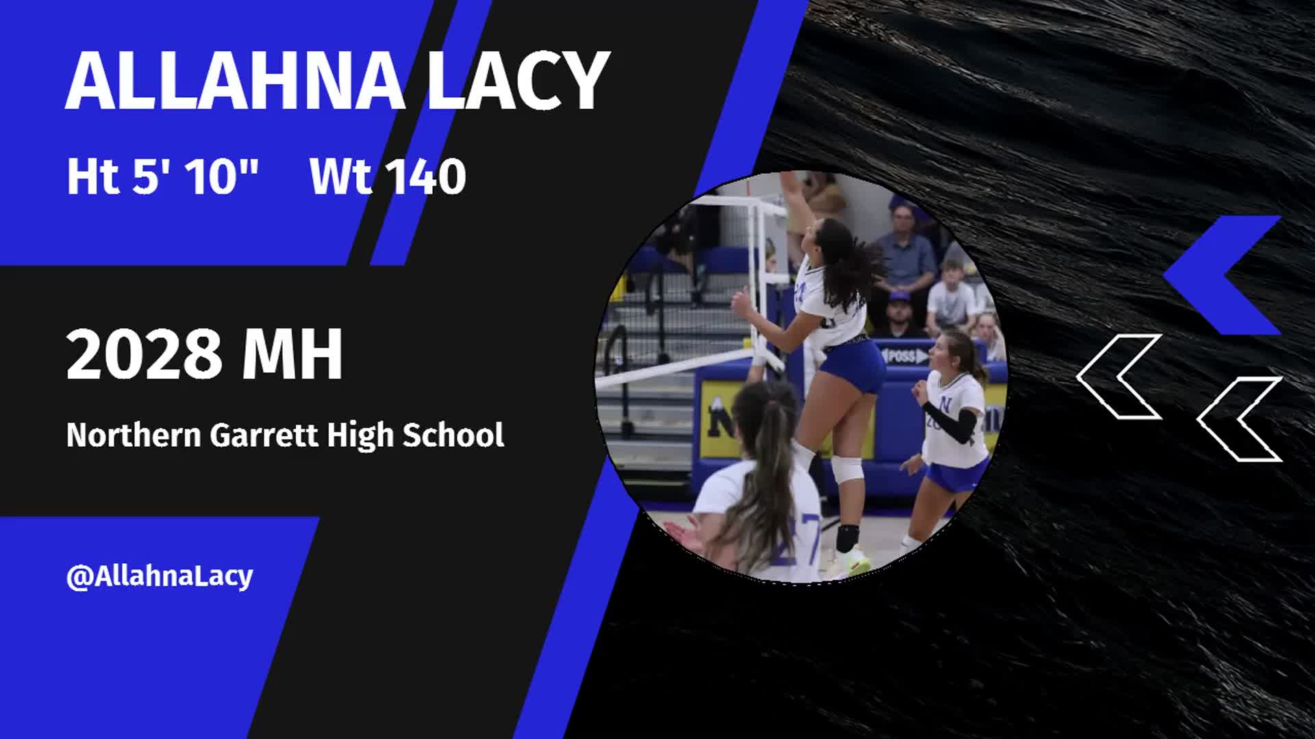 Freshman Varsity '24 highlights - Allahna Lacy MB c/o 2028