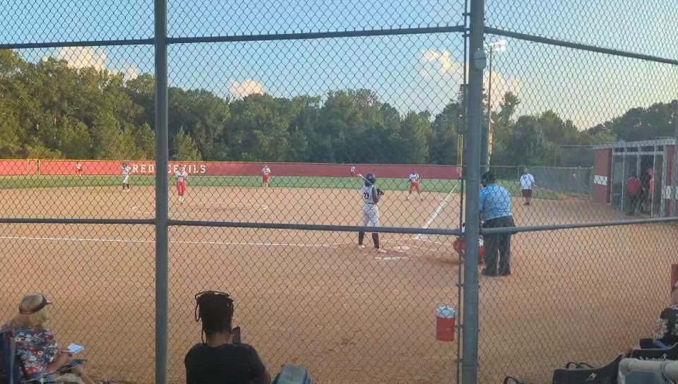 Aysia Hawkins (Jr) Hits 2x RBI Triple vs Lincoln County  18 August 2025