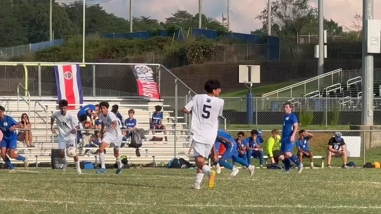 Cross came in from the right. Chase crashed the goal and knocked it in.