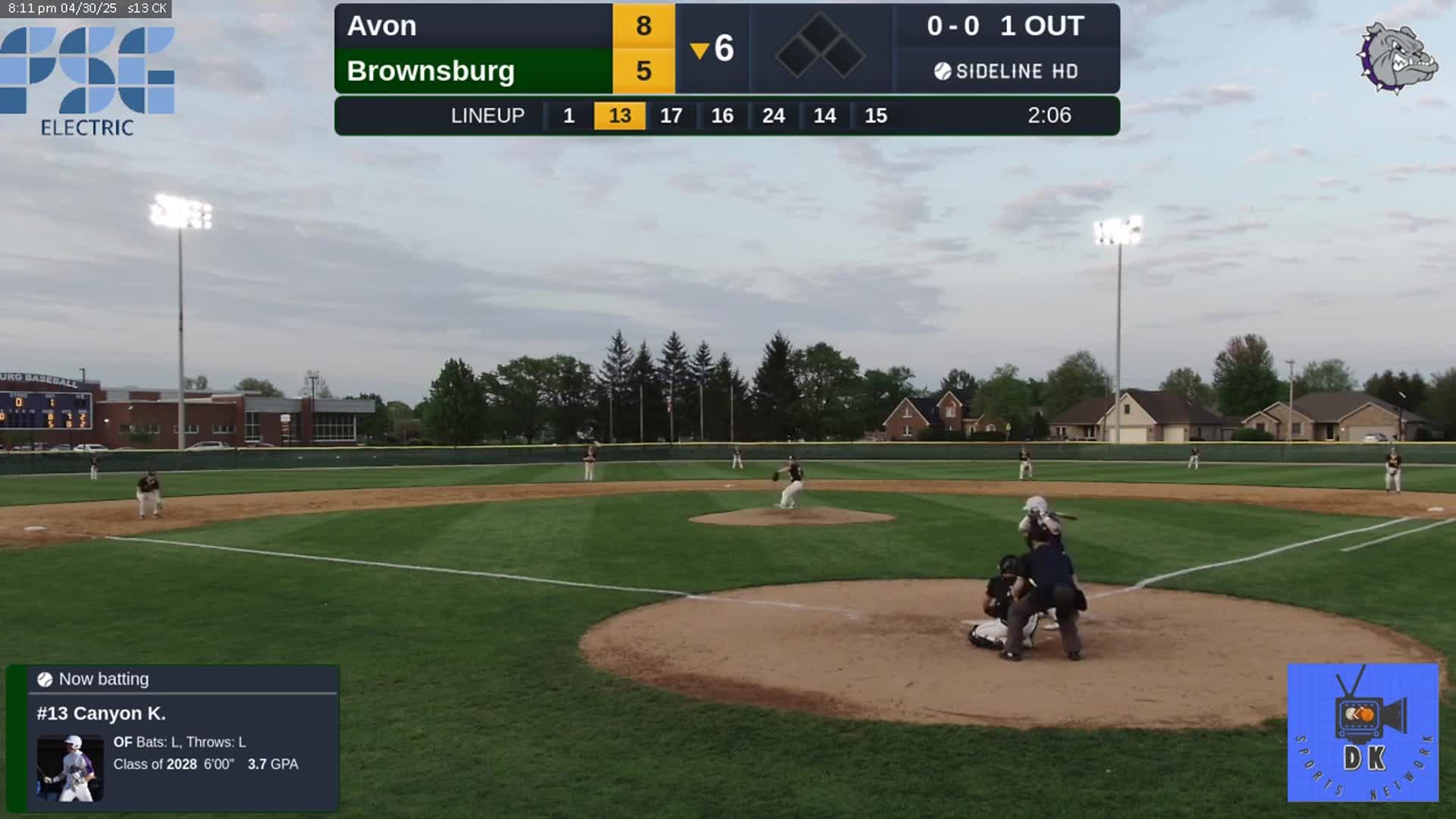 Triple vs Avon - sub 12sec home to 3rd. 
